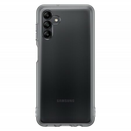 Samsung Galaxy A04s soft clear cover, Fekete