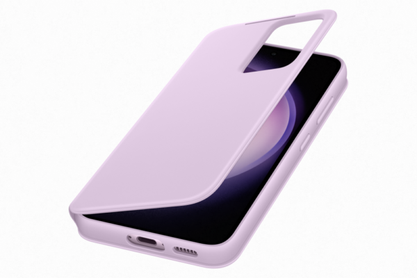 Samsung S23 smart view wallet tok, Lila