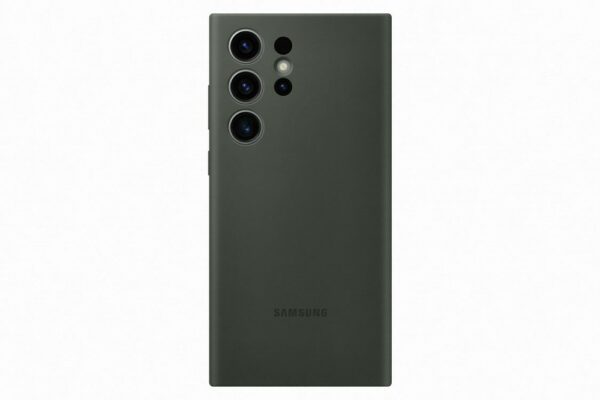 Samsung Galaxy S23 Ultra szilikon védőtok, S.zöld