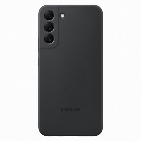 Samsung S22 Plus szilikon védőtok, Fekete,sérült