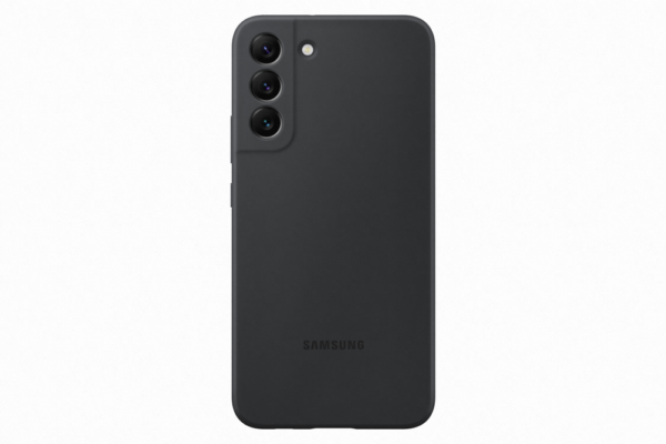 Samsung S22 Plus szilikon védőtok, Fekete,sérült