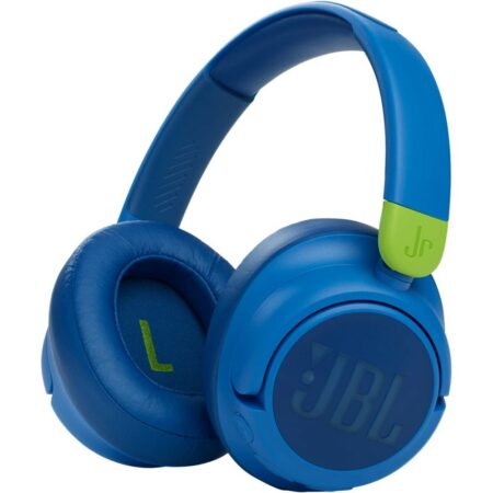 JBL JR460NC Bluetooth-os,zajszűrős fejhallgató,Kék
