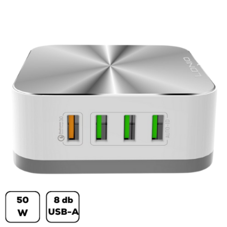 LDNIO 50W USB Station 8 bemenettel 10A