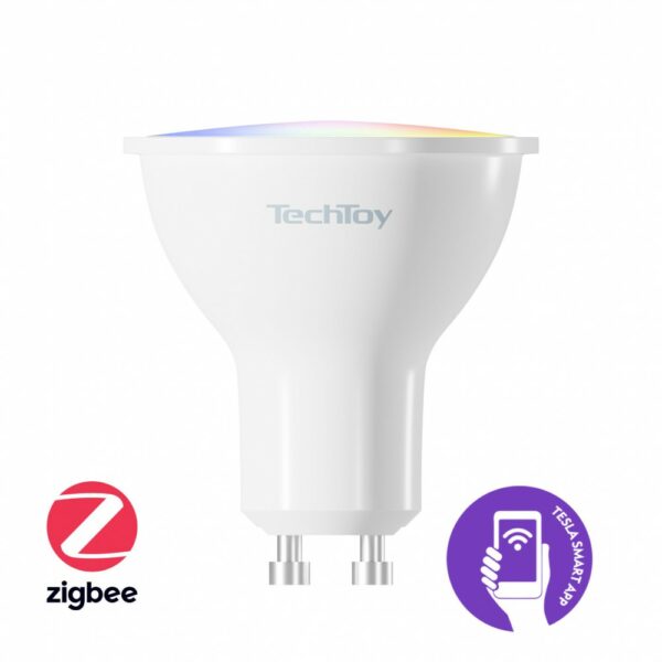 TechToy okos izzó RGB 4.7W GU10 ZigBee