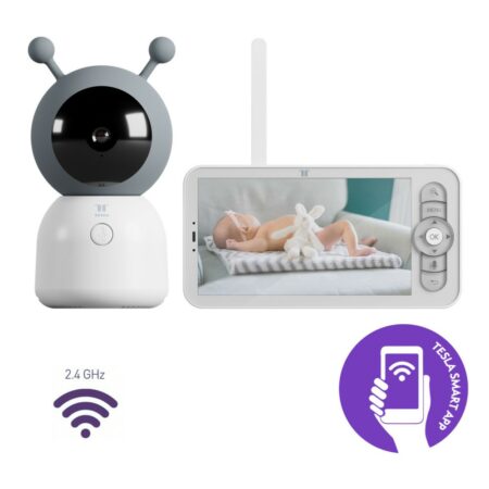 Tesla okos baba kamera + monitor