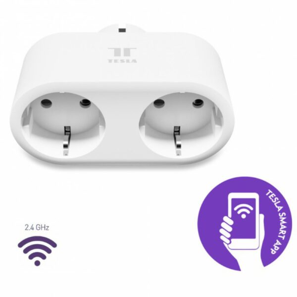 Tesla okos konnektor, dupla