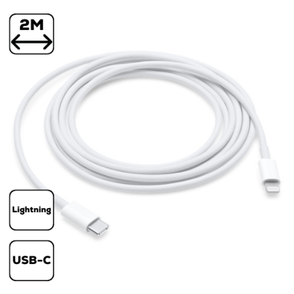 Apple USB-C to Lightning töltőkábel, 2m