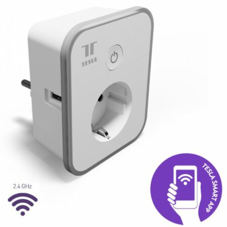Tesla okos konnektor 2 USB kimenettel