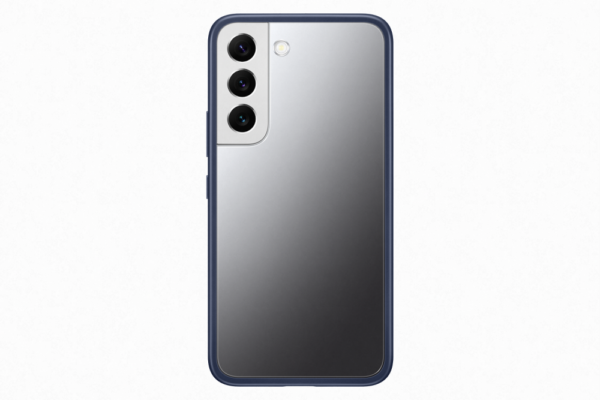 Samsung Galaxy S22 frame cover, navy,sérült