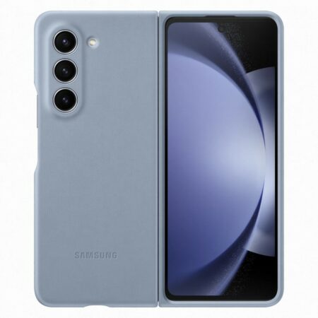 Samsung Galaxy Z Fold 5 Eco bőr tok, Kék