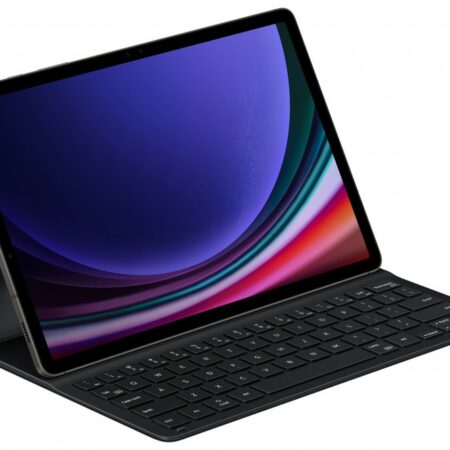 Samsung Tab S9 vékony billentyűzetes tok,Fekete