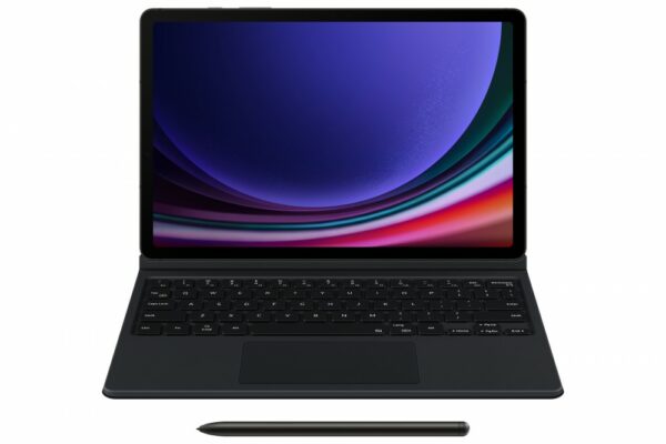 Samsung Tab S9 billentyűzetes tok,Fekete
