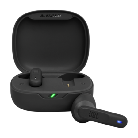 JBL Wave Flex True Wireless fülhallgató, Fekete