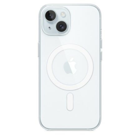 Apple iPhone 15 Magsafe tok, Átlátszó