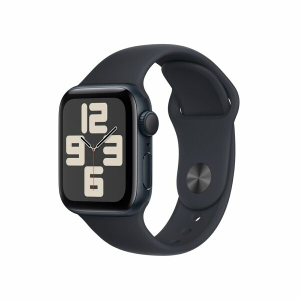 Apple Watch SE3 40mm Fekete Alu tok,Fekete sport szíj (M/L)