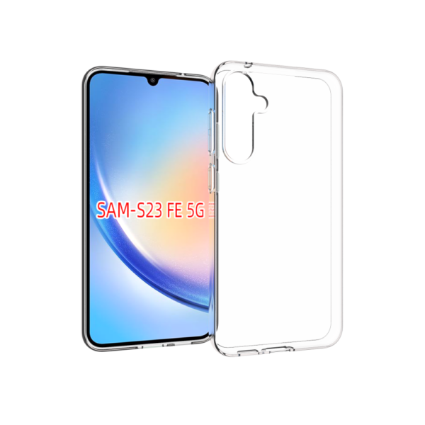 Samsung GalaxyS23 vékony szilikon hátlap,Átlátszó