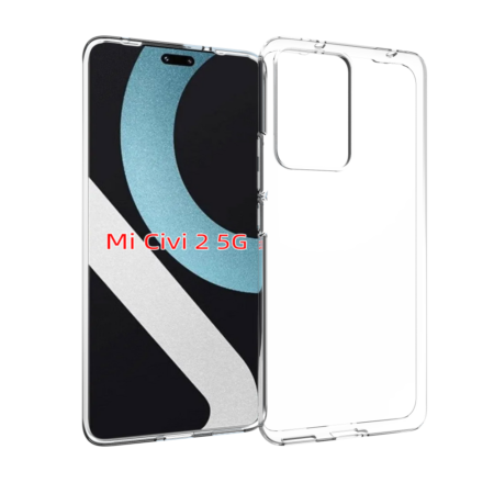 Xiaomi 13 Lite 5G szilikon hátlap, Átlátszó