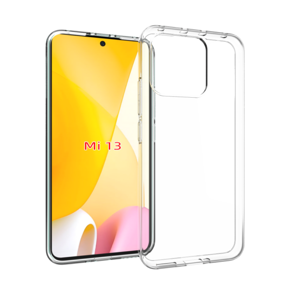 Xiaomi 13 szilikon hátlap, Átlátszó