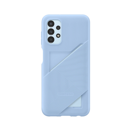 Samsung Galaxy A13 kártyatartós hátlap, kék,sérült