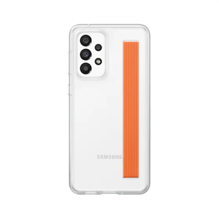 Samsung A33 5G Slim strap cover, Átlátszó,sérült