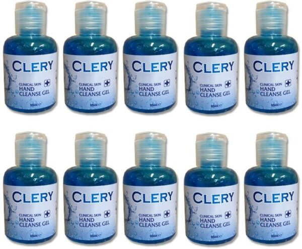 Clery Clinical Skin kézfertőtlenítő gél 73% 50ml - Image 2