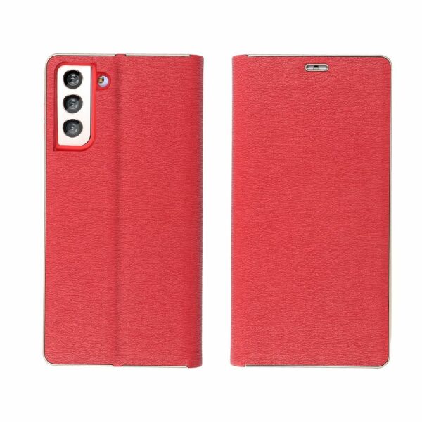 LUNA Book Gold for SAMSUNG S23 Ultra red - Image 7