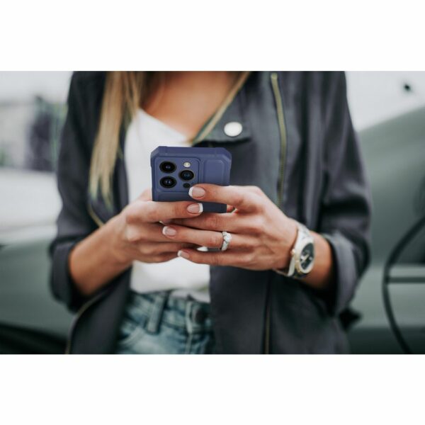 Heavy Duty case for IPHONE 12 navy blue - Image 4