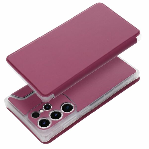 PIANO Book for SAMSUNG S23 Ultra magenta