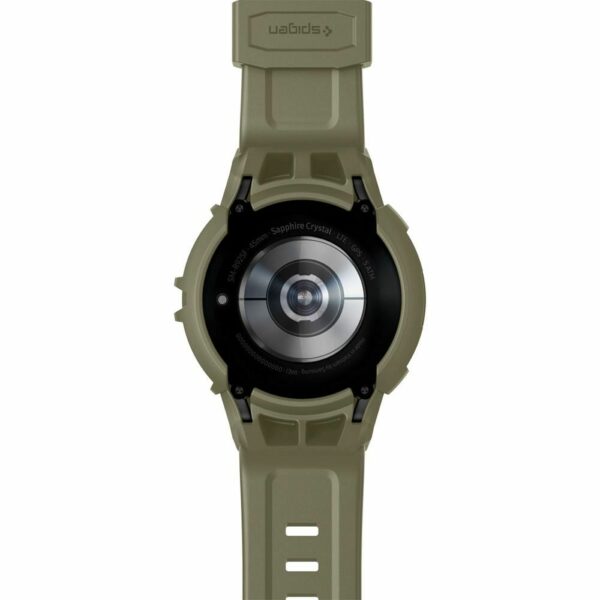 SPIGEN Rugged Armor ”PRO” for SAMSUNG WATCH 5 PRO (45 MM) vintage khaki - Image 8