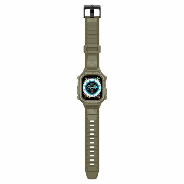SPIGEN Rugged Armor ”PRO” for Apple Watch ULTRA (49 MM) vintage khaki - Image 9