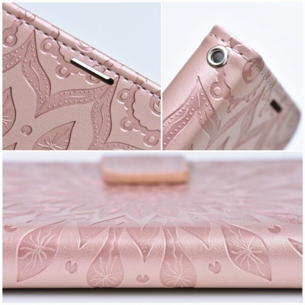 MEZZO Book case for SAMSUNG S23 Ultra mandala rose gold - Image 7