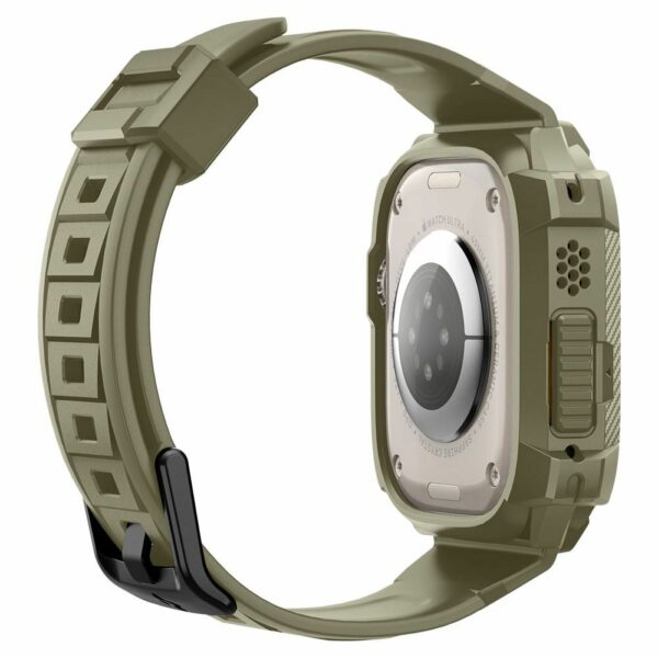 SPIGEN Rugged Armor ”PRO” for Apple Watch ULTRA (49 MM) vintage khaki - Image 3