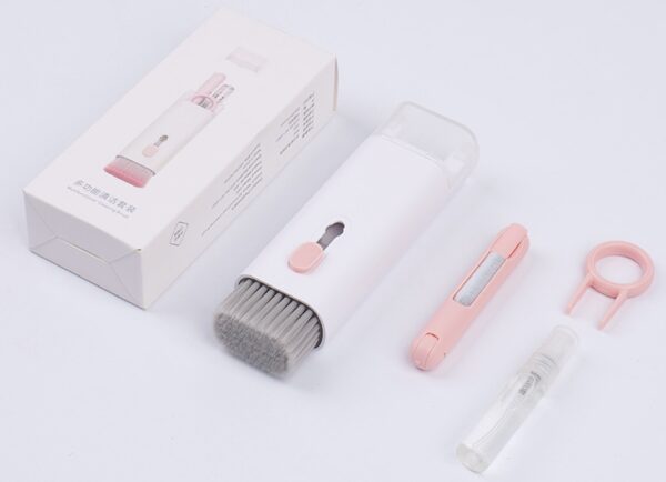 Cleaning kit for keybords / earphones / headphones / mobile pink - Image 3
