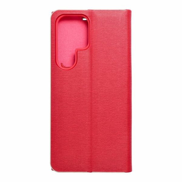 LUNA Book Gold for SAMSUNG S23 Ultra red - Image 2