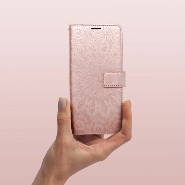 MEZZO Book case for SAMSUNG S23 Ultra mandala rose gold - Image 8