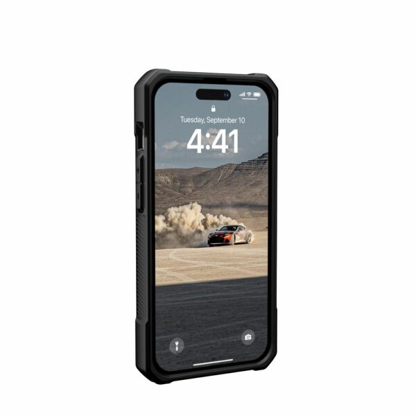 ( UAG ) Urban Armor Gear Monarch case for IPHONE 14 PRO kevlar black - Image 6