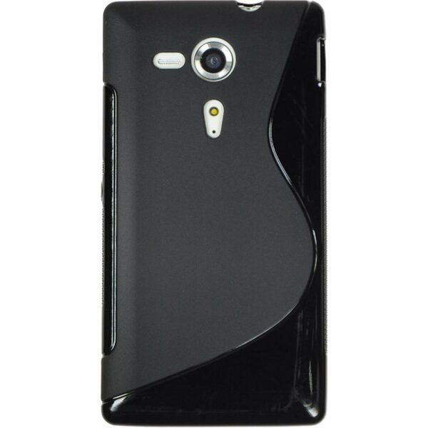 Sony Xperia SP feket szilikon tok - Image 2