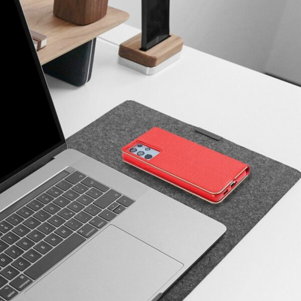 LUNA Book Gold for SAMSUNG S23 Ultra red - Image 8
