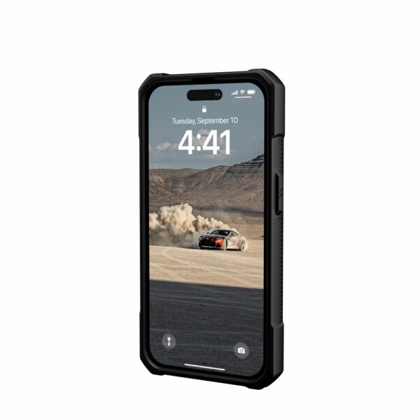 ( UAG ) Urban Armor Gear Monarch case for IPHONE 14 PRO kevlar black - Image 7