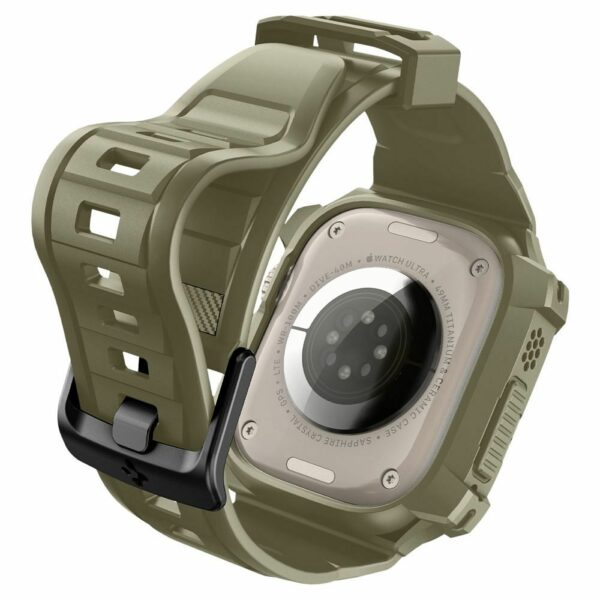 SPIGEN Rugged Armor ”PRO” for Apple Watch ULTRA (49 MM) vintage khaki - Image 2