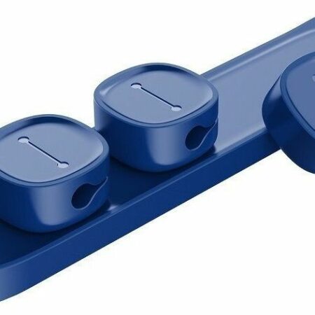 BASEUS cable organizer Cross Peas Cable Clip Blue ACWDJ-03