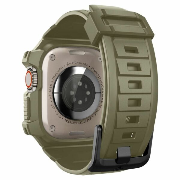 SPIGEN Rugged Armor ”PRO” for Apple Watch ULTRA (49 MM) vintage khaki - Image 5