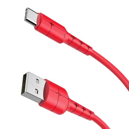 Hoco USB kábel X30 Star Type C kábel 1.2 méteres piros