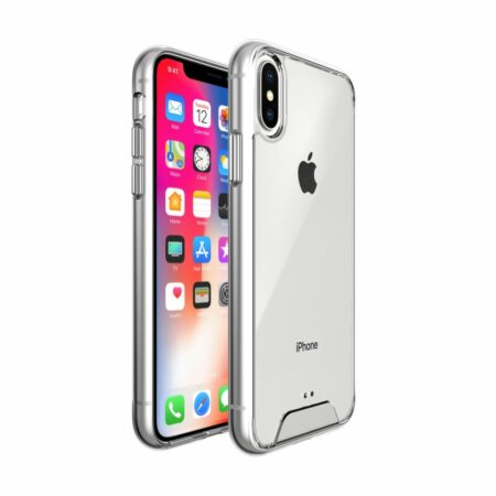 Ütésálló szilikon hátlap,iPhone13 Pro Max,Átlátszó
