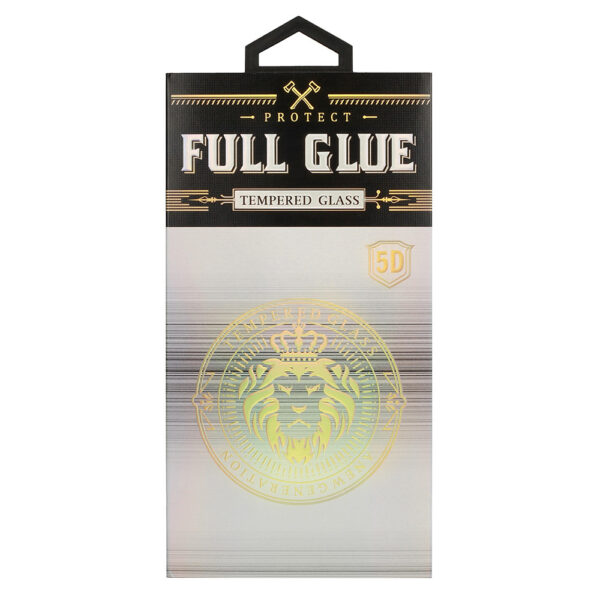 IPHONE X , XS fekete üvegfólia Full Glue 5D 0.2mm