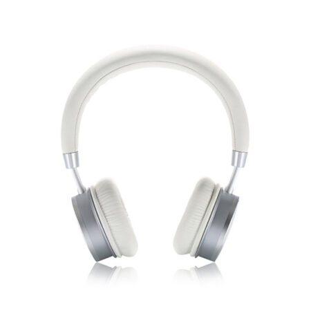 Bluetooth fejhallgató fehér-ezüst színben Prémim minőség, extra bass ( Remax RB-520 HB SILVER)