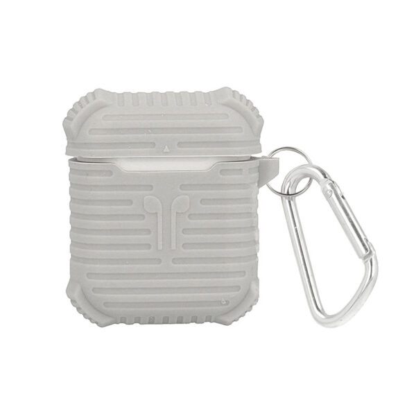 AirPods szilikon védőtok szürke