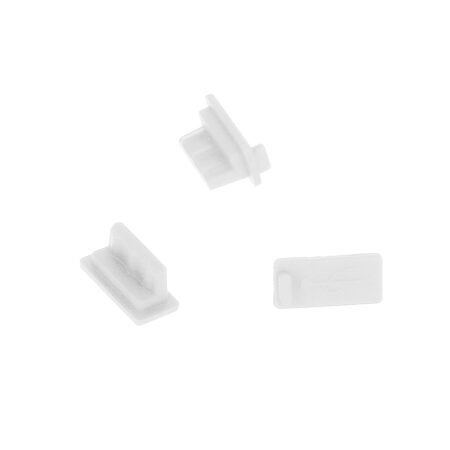 USB porvédő dugó fehér ( 10db/csomag)