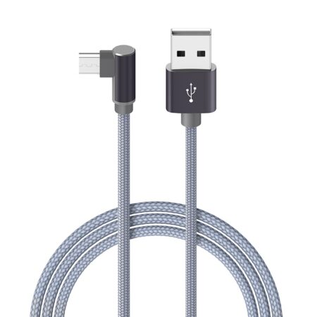 Borofone adat- / töltőkábel, BX26 Micro USB 1M, szürke