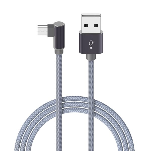 Borofone adat- / töltőkábel, BX26 Micro USB 1M, szürke